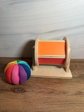 Lovevery Senser Kit Drum & Ball Set